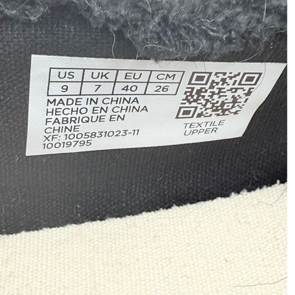 TOMS Alpargata Mallow Black Canvas Frayed Platform Espadrille 10019795 Womens 9 - Picture 6 of 6